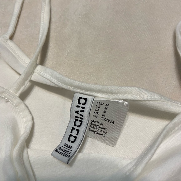 H&M Basic White Cami Top - Picture 3 of 4